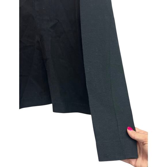 Kate Spade Saturday Black V-Neck Women's Top Medium - Picture 5 of 8